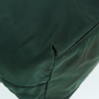 Prada Grommet Lock Flap Chain Shoulder Bag Leather