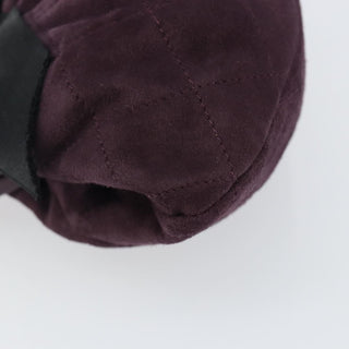 Chanel Bow cluth Suede