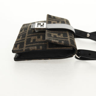 Fendi Baguette Convertible Belt Bag Zucca canvas
