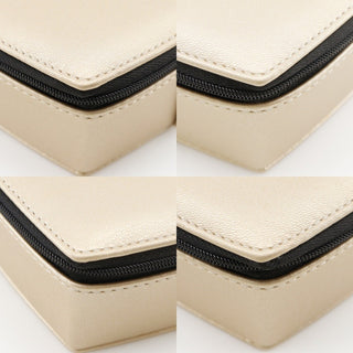 Chanel Sabri Mage Pouch Leather