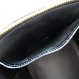 Chanel Vintage Timeless Cosmetic Case with Mirror Caviar