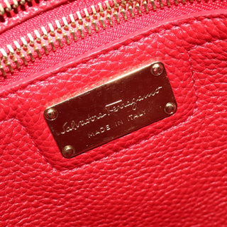 Salvatore Ferragamo Amy Tote Pebbled Leather