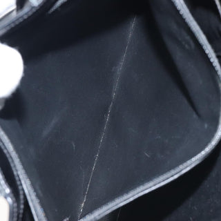 Chanel Vintage Embossed Logo Shoulder Bag Patent