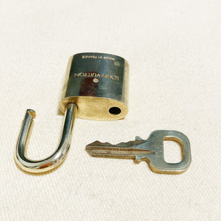 Louis Vuitton Cadenas Bag Charm Gold-plated