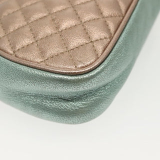 Gucci Trapuntata Camera Shoulder Bag Quilted Laminated Leather