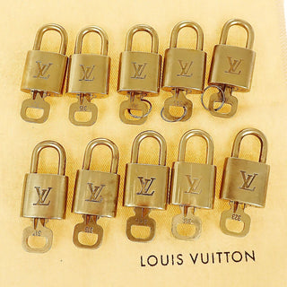 Louis Vuitton Cadenas Bag Charm Gold-plated