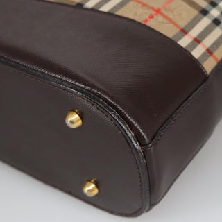 Burberry Shoulder Bag Nova Check Canvas