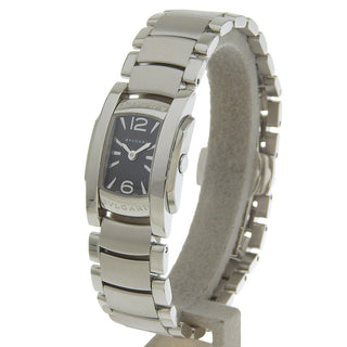 Bvlgari Assioma D Quartz Watch Stainless Steel with Diamond Bezel