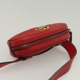 Gucci GG Marmont Belt Bag Matelasse Leather