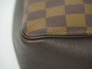 Louis Vuitton Trousse Make Up Bag Damier Canvas