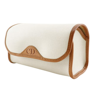 Christian Dior CD logo novelty pouch PVC