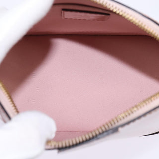 Louis Vuitton Alma Chain Handbag Vernis with Monogram Canvas