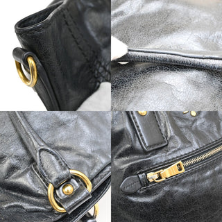 Prada Front Pocket Convertible Tote Vitello Shine