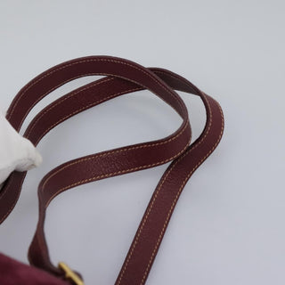 Gucci Vintage Bamboo Backpack Suede