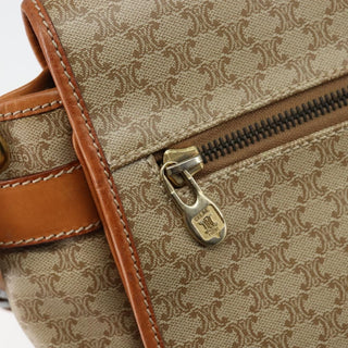 Celine Macadam Shoulder Bag PVC Leather