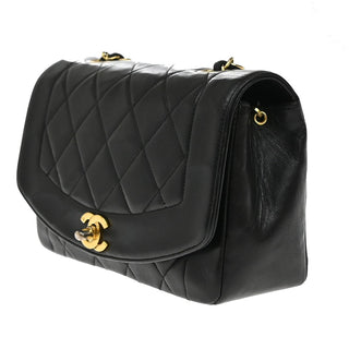 Chanel Vintage Diana Flap Bag Quilted Lambskin