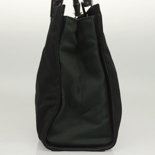 Gucci Vintage Bamboo Handle Tote Nylon