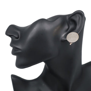 Hermes Clou De Selle Clip-On Earrings Metal