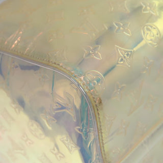 Louis Vuitton Keepall Bandouliere Bag Limited Edition Monogram Prism PVC