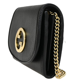 Gucci Blondie NM Wallet on Chain Leather
