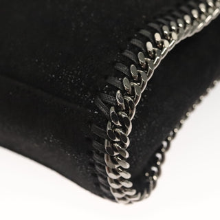 Stella McCartney Falabella Fold Over Flap Crossbody Bag Suede