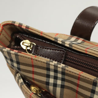 Burberry Nova Check Tote canvas check pattern