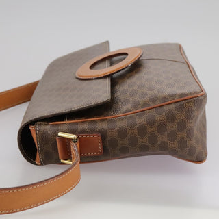 Celine Macadam Shoulder Bag PVC Leather