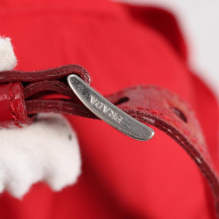 Prada Double Front Pocket Backpack Tessuto