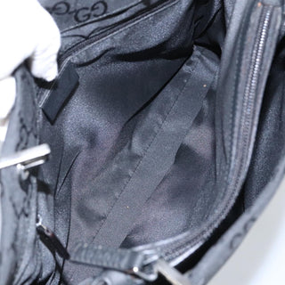 Gucci Vintage Bamboo Handle Tote GG Nylon