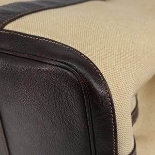 Hermes Garden Party Tote Canvas and Leather