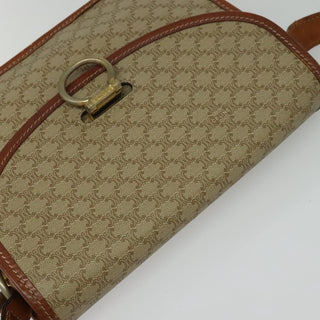 Celine Macadam Shoulder Bag PVC Leather