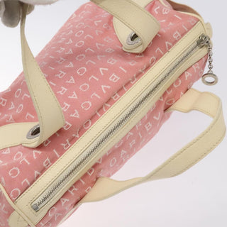 Bvlgari B.Zero1 Logomania Bag Canvas with Leather