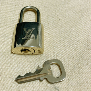 Louis Vuitton Cadenas Bag Charm Gold-plated