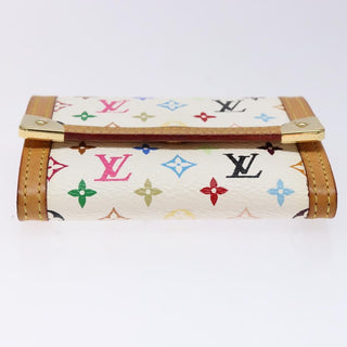 Louis Vuitton Porte-Monnaie Plat Coin Purse Monogram Multicolor