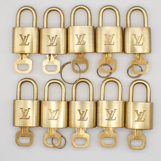Louis Vuitton Cadenas Bag Charm Gold-plated