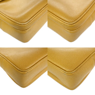 Chanel Vintage CC Front Pocket shoulder Bag Calfskin Leather