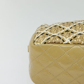 Chanel Camera Case Bag Woven Stitch Patent