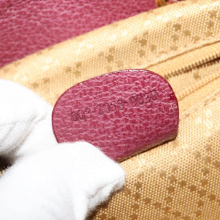 Gucci Vintage Bamboo Backpack Suede