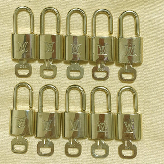 Louis Vuitton Cadenas Bag Charm Gold-plated