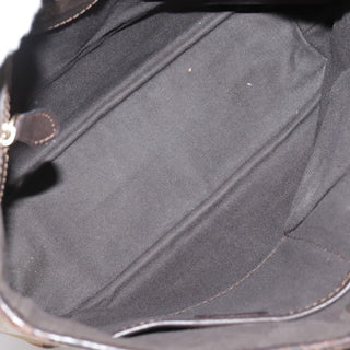 Burberry Onslow Tote Haymarket Coated Canvas