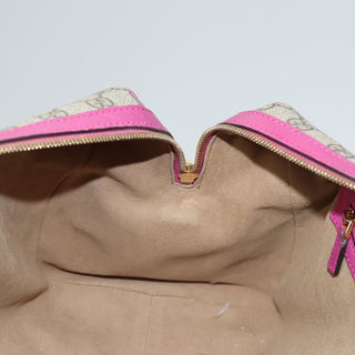 Gucci Convertible Boston Bag Embroidered GG Coated Canvas