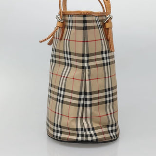 Burberry Nova Check Tote canvas check pattern