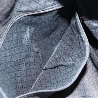 Gucci Vintage Bamboo Handle Open Hobo Nylon