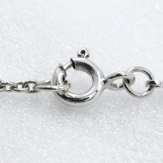 Tiffany & Co. Elsa Peretti Open Heart Pendant Necklace Sterling Silver