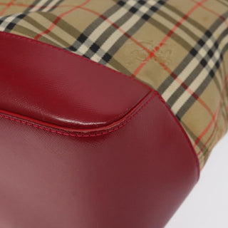 Burberry Nova Check Tote canvas check pattern
