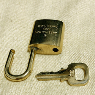 Louis Vuitton Cadenas Bag Charm Gold-plated