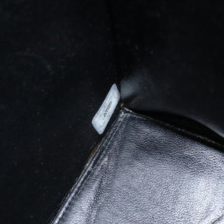 Chanel Vintage CC Box Flap Bag Patent Leather