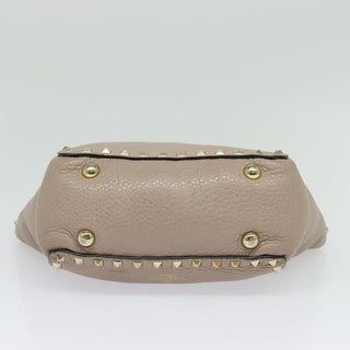 Valentino Garavani Rockstud Tote Pebbled Leather