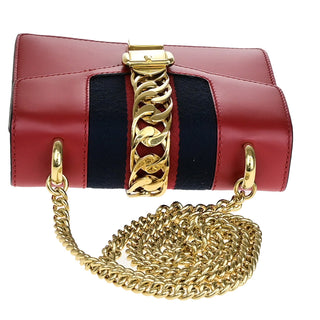 Gucci Sylvie Shoulder Bag Leather