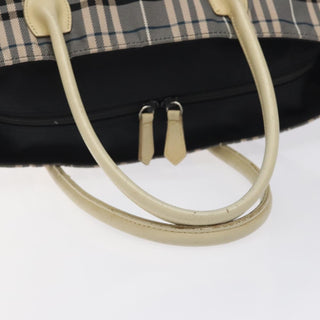 Burberry Nova Check Tote canvas check pattern